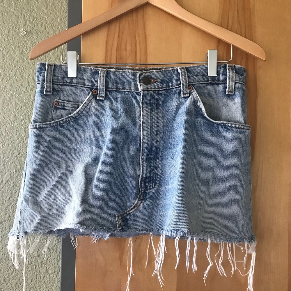Levis Denim Mini Skirt